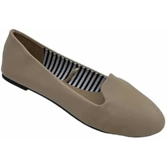 Shoes 18 Womens Faux Suede Rhinestone Ballerina Ballet Flats Shoes