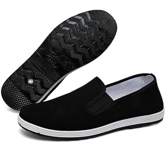 Men's casual leather loafers, one foot flat shoes, driving soft top shoes, penny shoes
